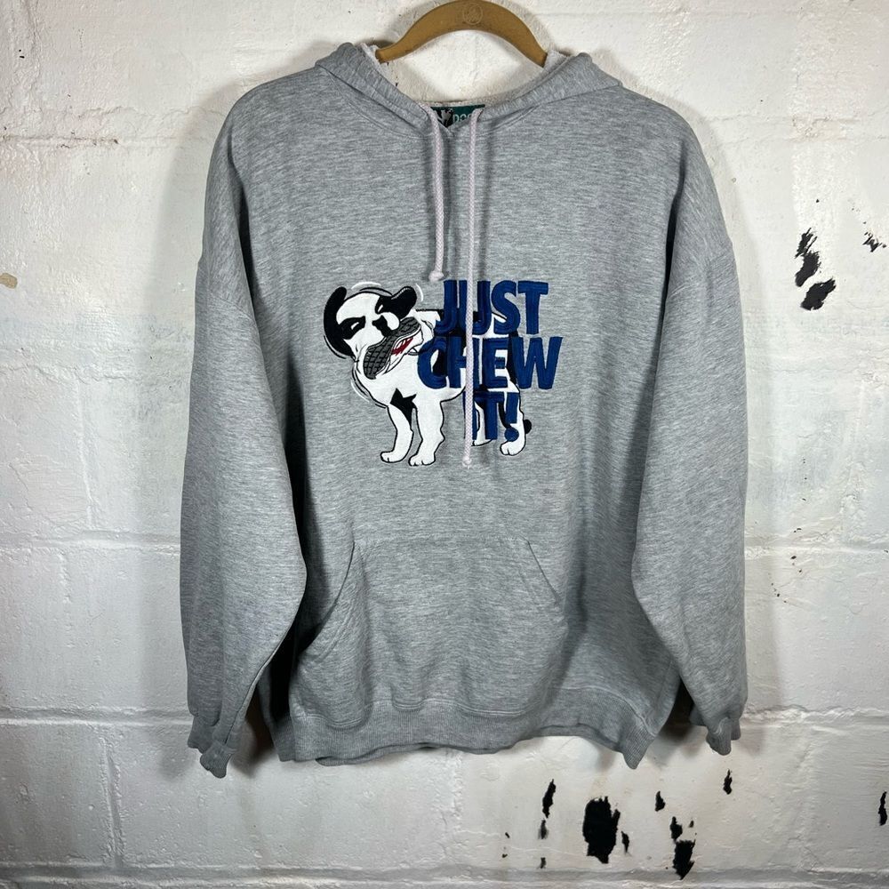 Vintage Just Chew It Big Dogs Hoodie